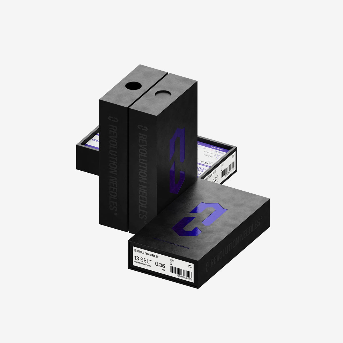 Revolution - Cartridge - Soft Edge Medium Taper - 13 Pontas 0,35 mm (12)